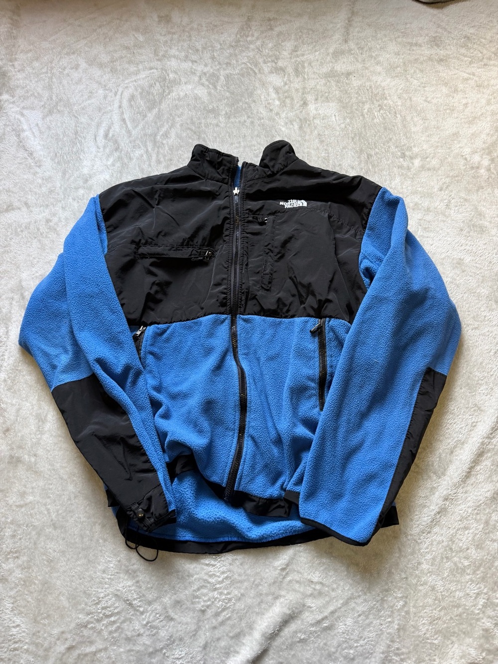 The North Face Blue and Black Men's Performance Fleece Jacket